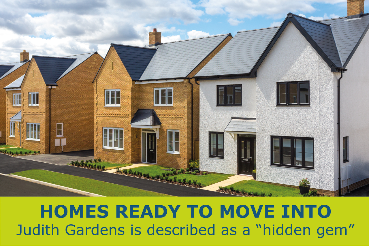 Judith Gardens New Build Houses & Homes for Sale in Sawtry Bovis